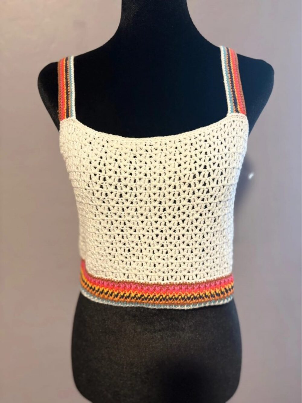 Marine Layer crochet tank Size XS